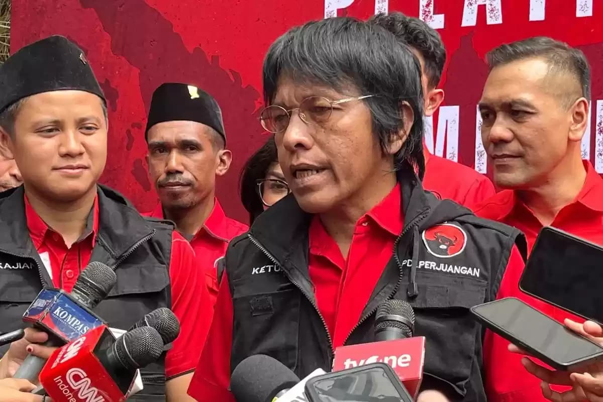 Ketua Tim Pemenangan Pilkada Nasional PDIP Adian Napitupulu