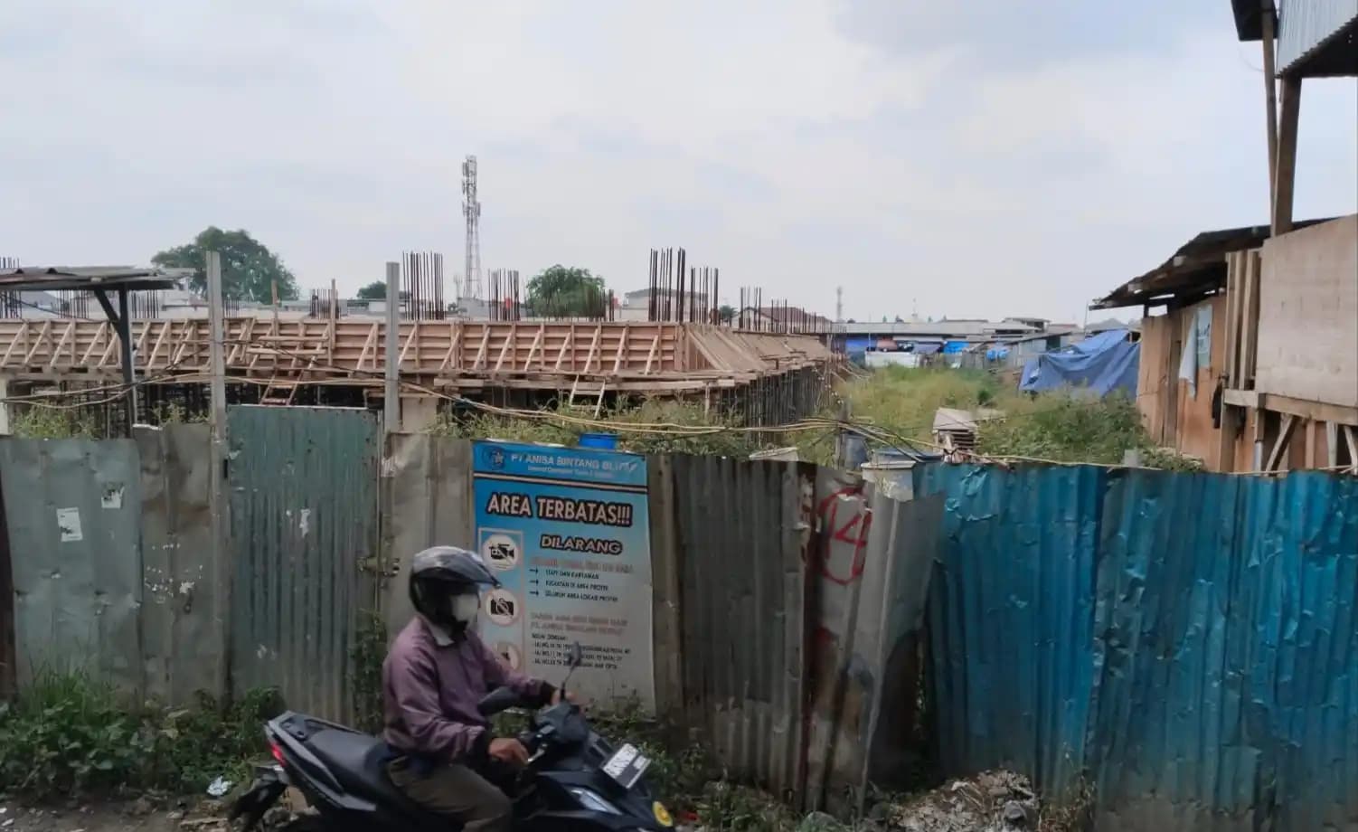 Kondisi Fisik Revitalisasi Pasar Kranji Baru Kota Bekasi
