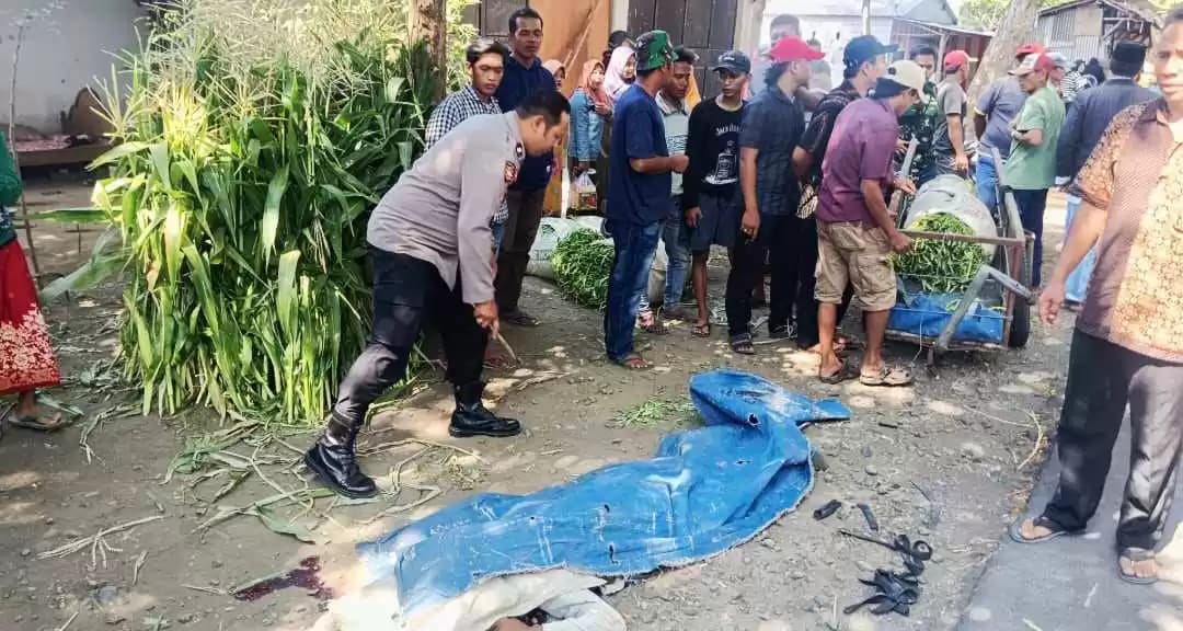 Korban Laka Lantas Meninggal Dunia Pengendara Motot Bernama Usman Tergeletak Dipinggir Jalan
