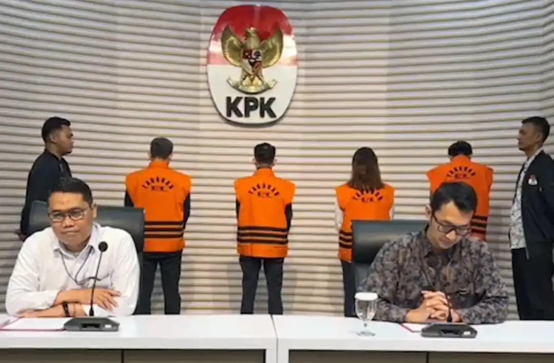 KPK kembali tahan 4 tersangka kasus dugaan pemerasan TKA di Kemnaker