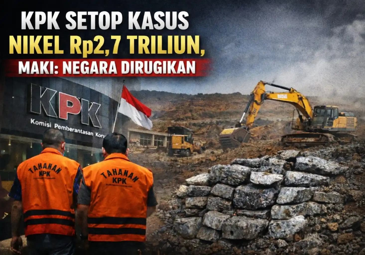KPK Setop Korupsi Tambang Nikel