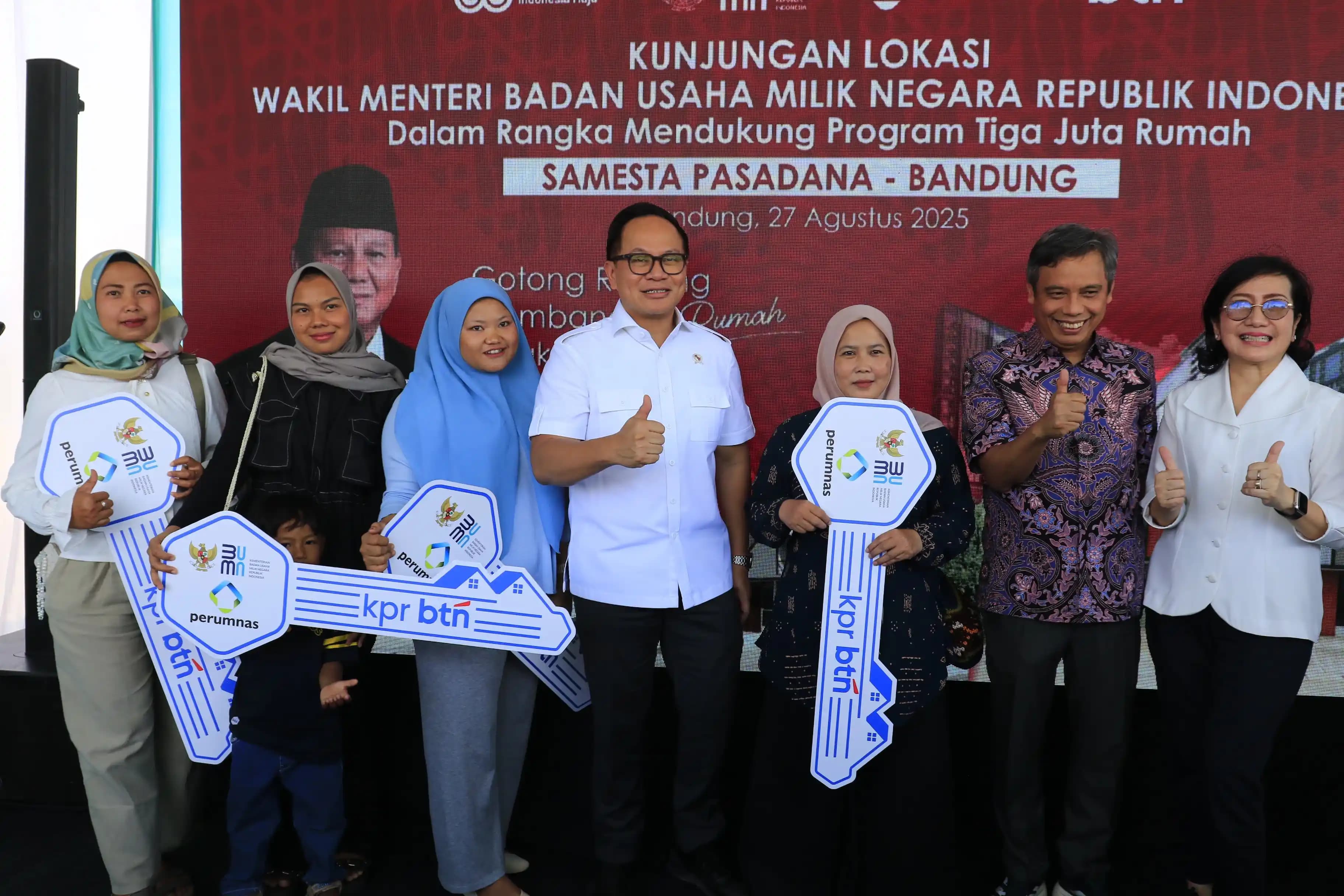 Kunjungan Wakil Menteri BUMN ke Samesta Pasadana dalam Mendukung Program Tiga Juta Rumah