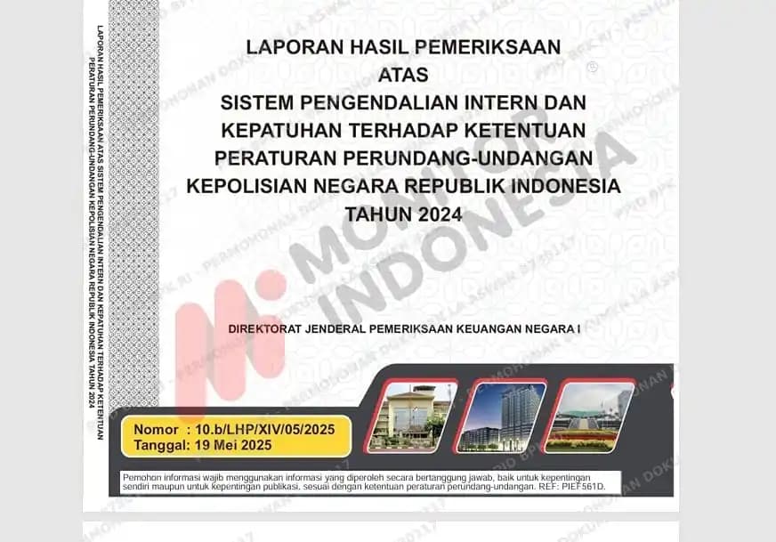 LHP BPK di Polri