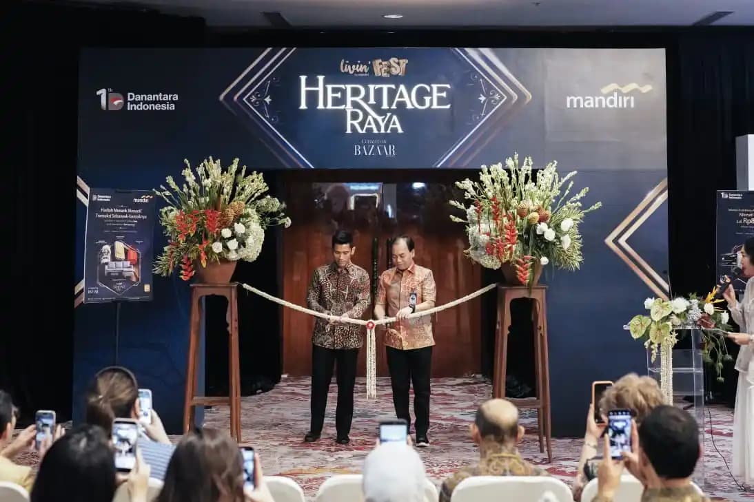 Livin’ Fest Heritage Raya 2026 pada 5 - 7 Maret 2026 di The Ritz-Carlton Jakarta, Pacific Place