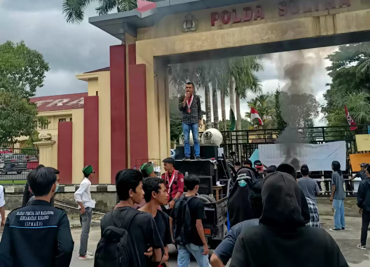 Mahasiswa UHO Ditantang jadi Instrumen Konsolidasi Dukung Aksi Bela Masyarakat Torobulu
