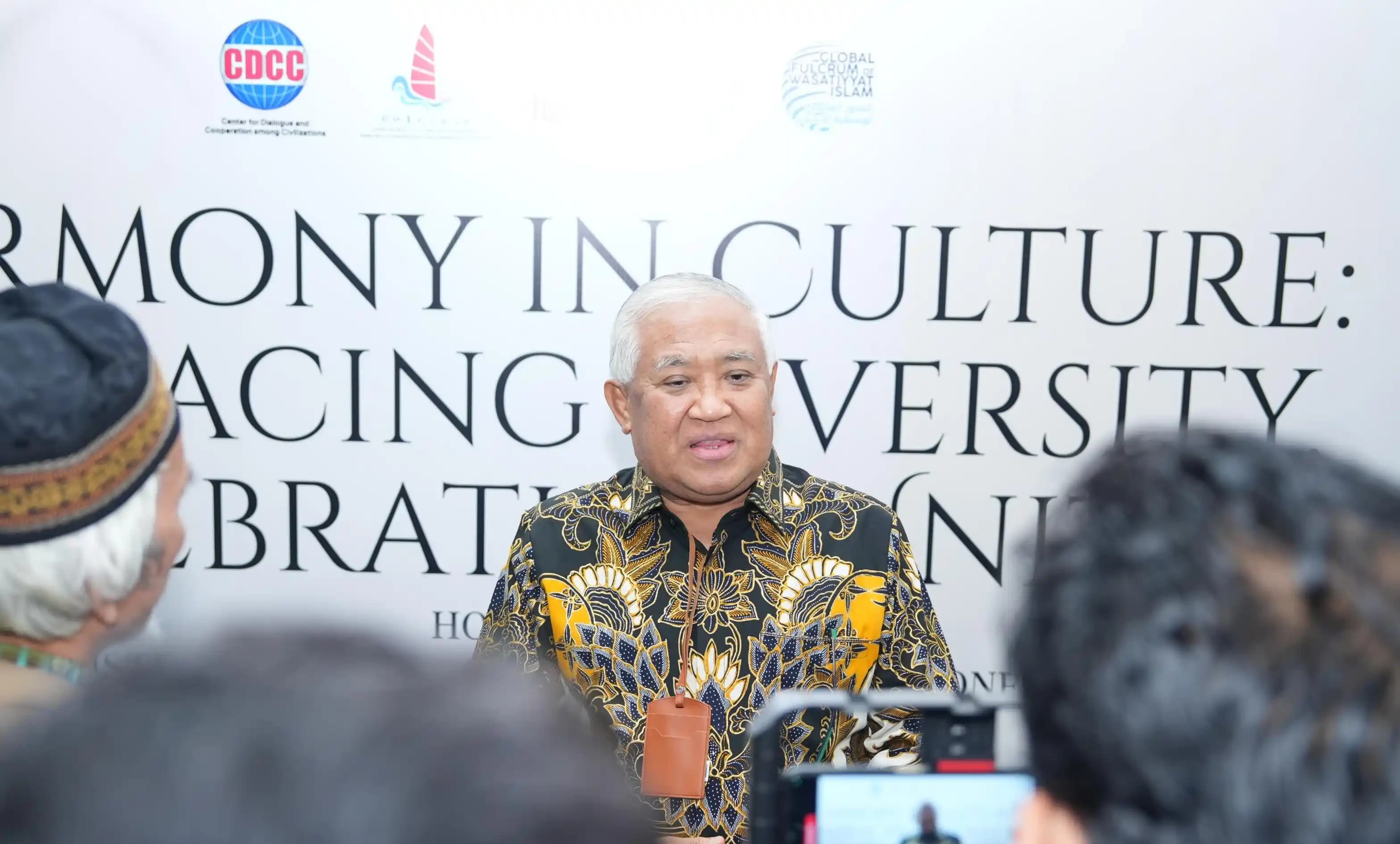 Mantan Ketua Umum (Ketum) Pimpinan Pusat Muhammadiyah, Din Syamsuddin