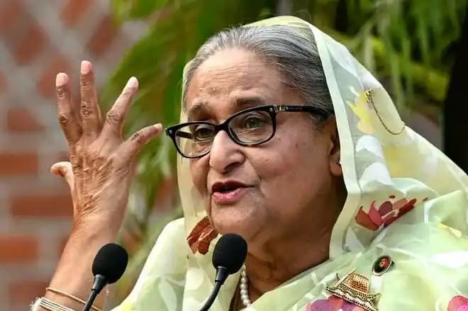Mantan Perdana Menteri Bangladesh Sheikh Hasina