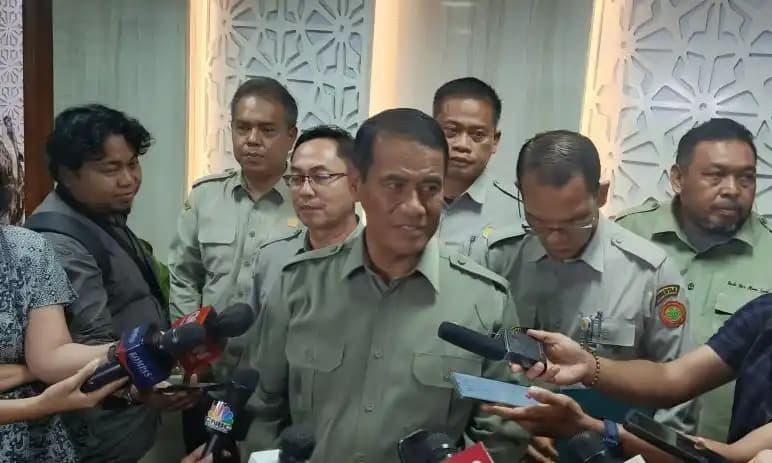 Mentan Andi Amran Sulaiman ditemui di Kantor Kementerian Pertanian