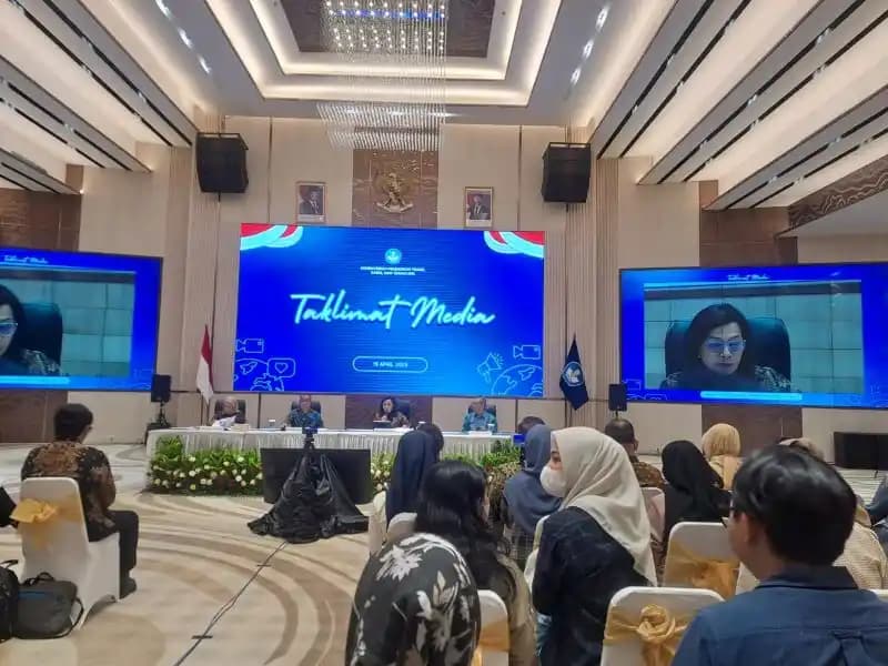 Menteri Keuangan Sri Mulyani Indrawati beberkan soal tukin dosen (foto.lazir)