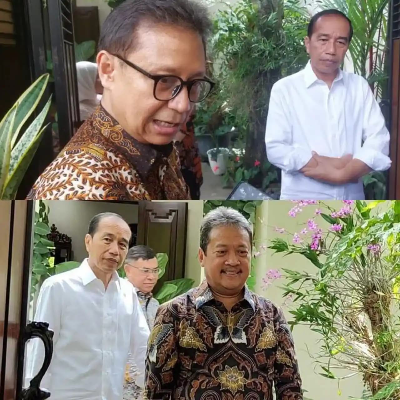 Menteri KP Wahyu dan Menkes Busi sebut Jokowi Bos