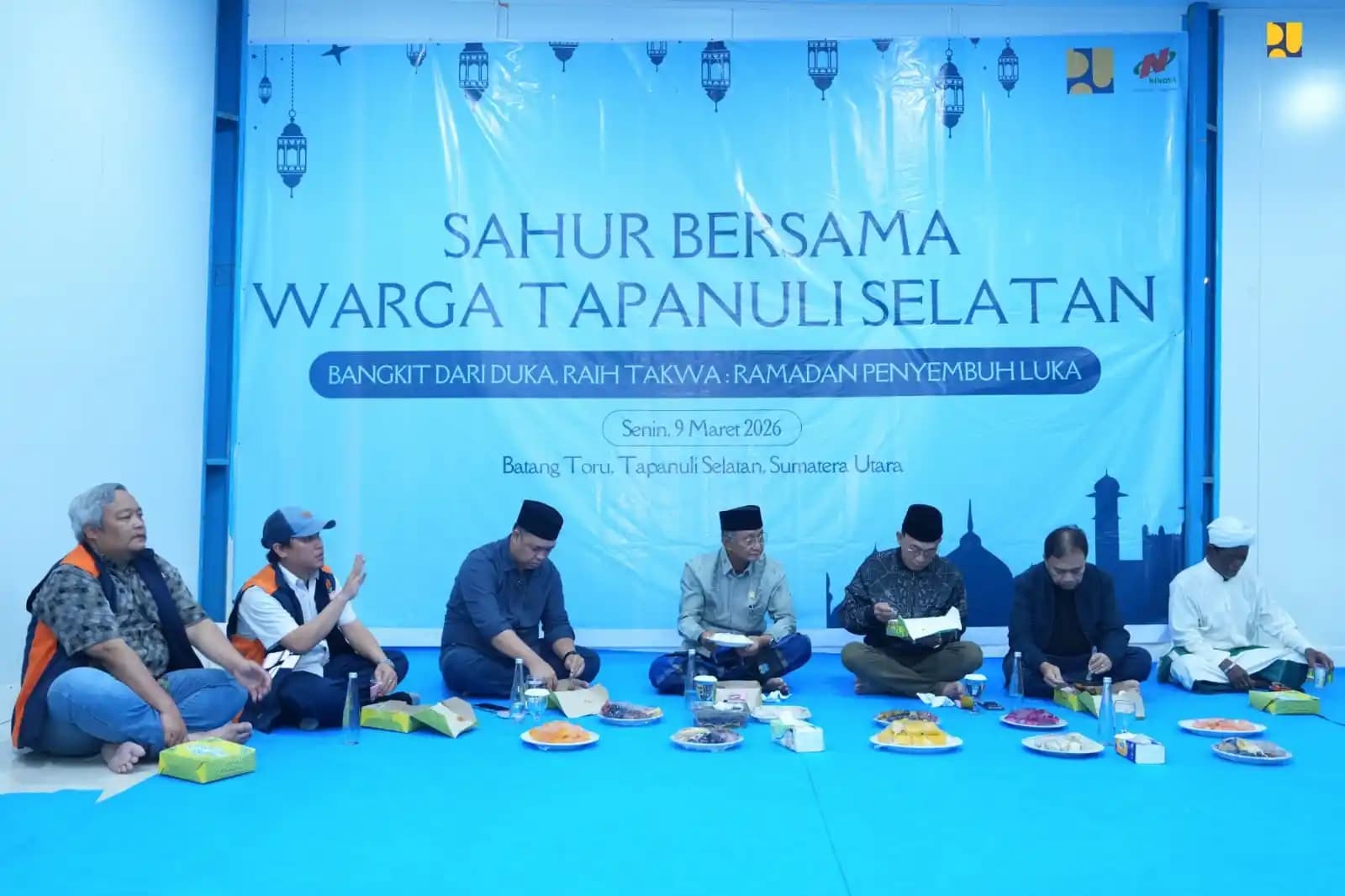 Menteri PU Sahur Beraam