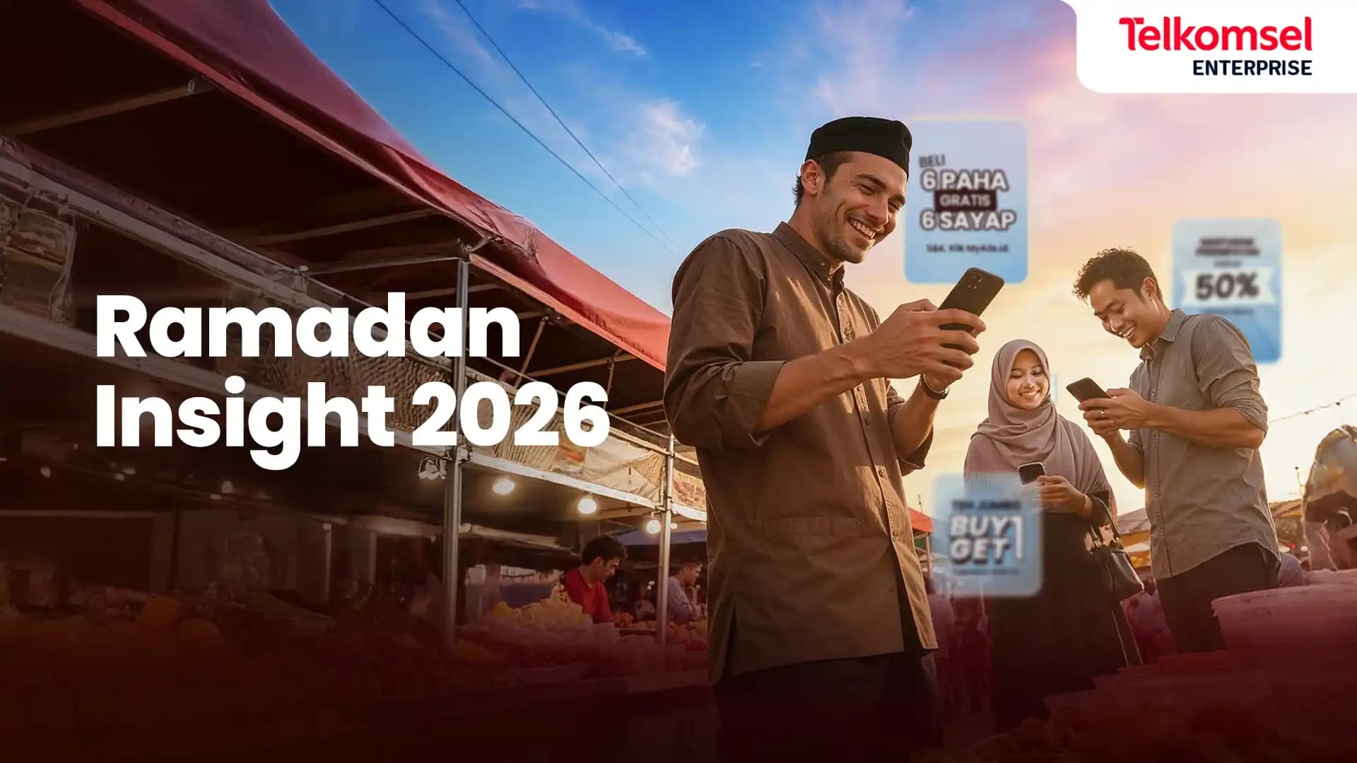 Menyambut Ramadan 2026, Telkomsel melalui Telkomsel Enterprise merilis whitepaper bertajuk “DigiAds Ramadan Insight 2026: Weaving Threads of Impact to Win Ramadan”.