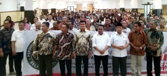 Para Pendeta Nasrani Kembali Deklarasikan Dukungan Terhadap Paslon Nomor Urut 1 Pilkada Kota Bekasi