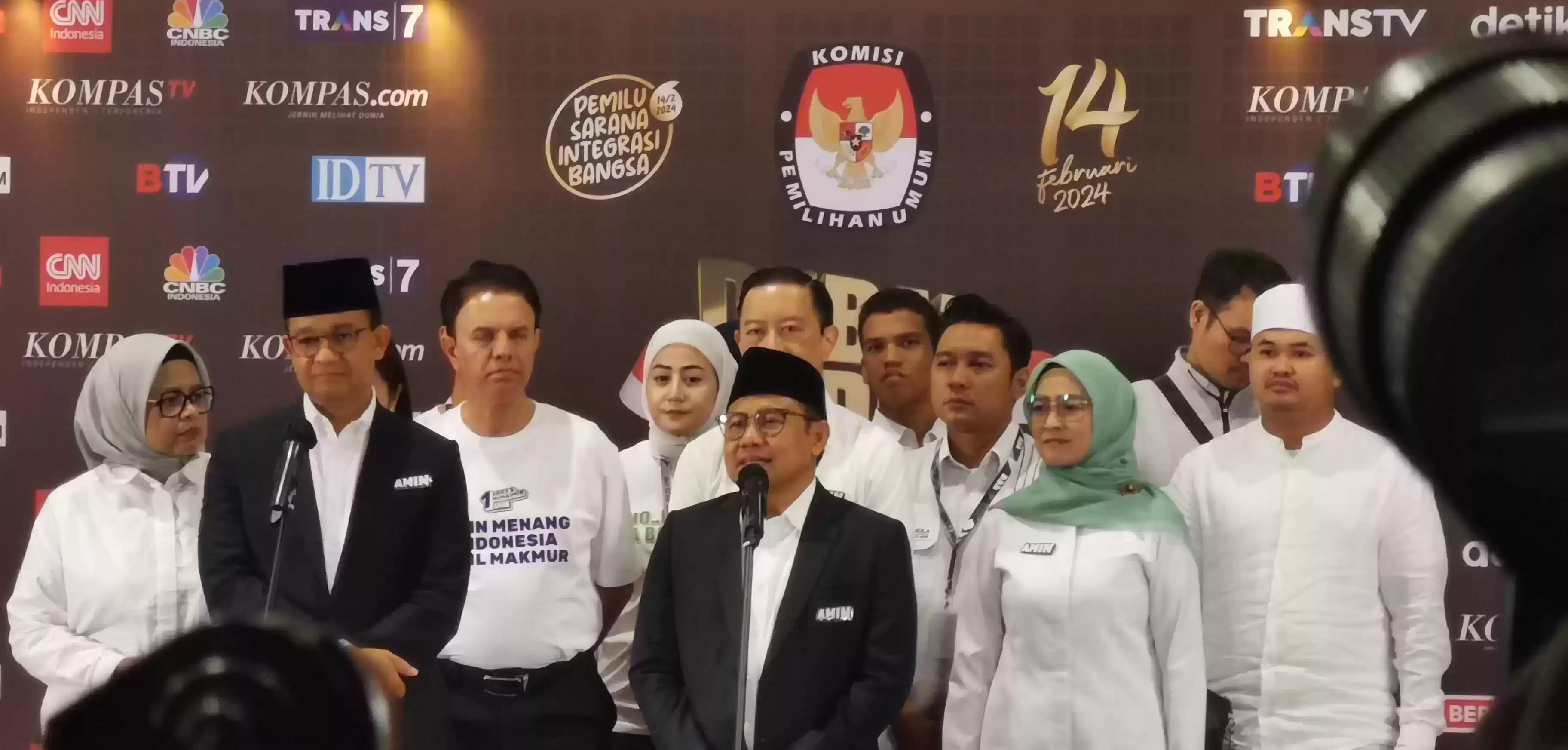 Pasangan capres-cawapres nomor urut 1, Anies Baswedan dan Muhaimin Iskandar (Foto: MI/Dhanis)