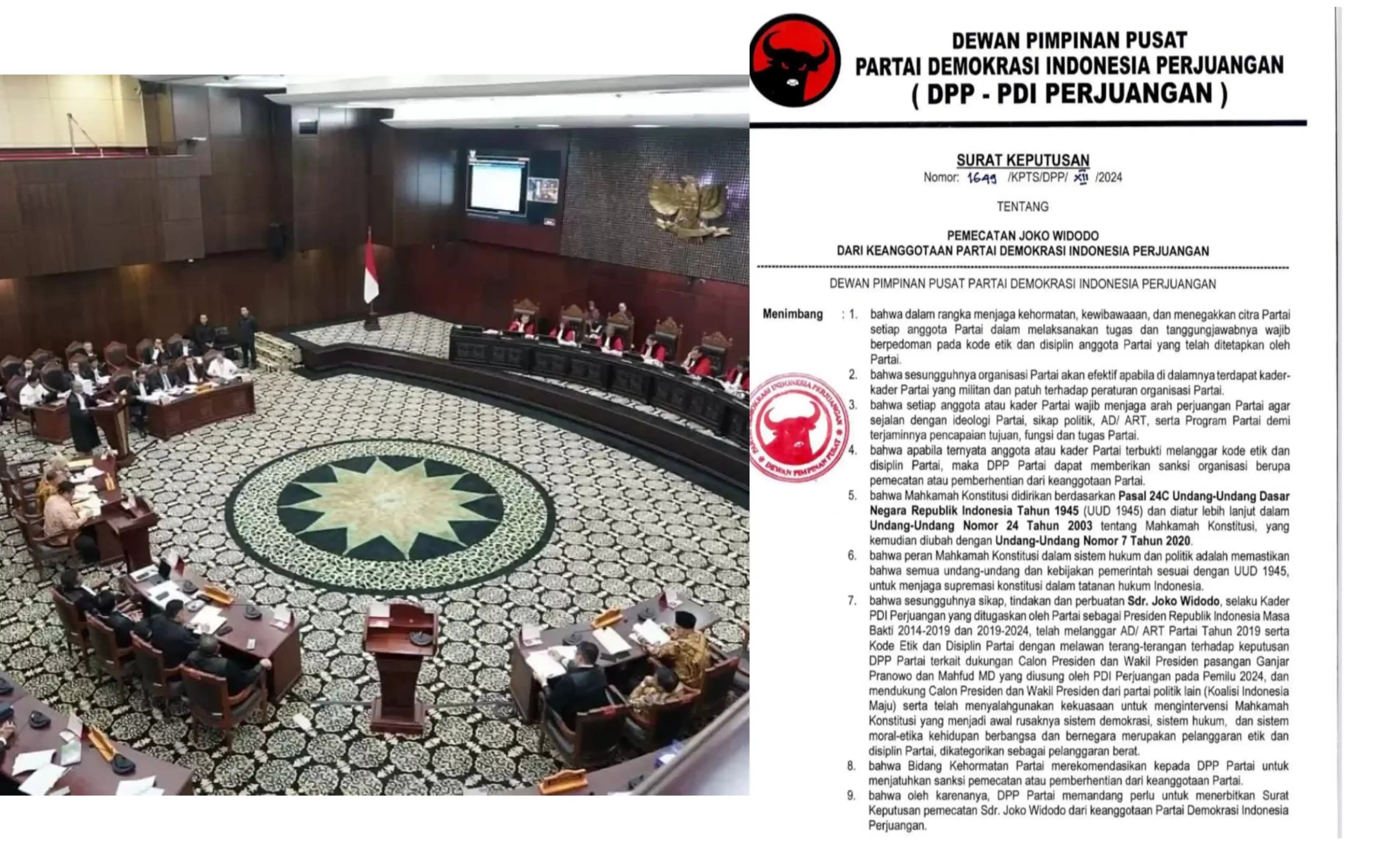 PDIP Pecat Joko Widodo