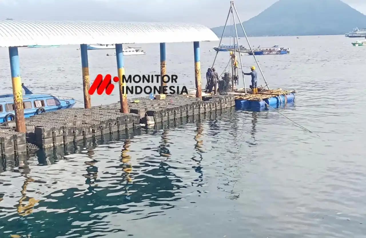 Pelabuhan Speed Boat di Kelurahan Mangga Dua, Kota Ternate