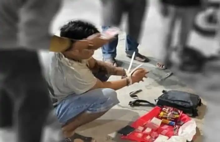 Pelaku pengedar sabu