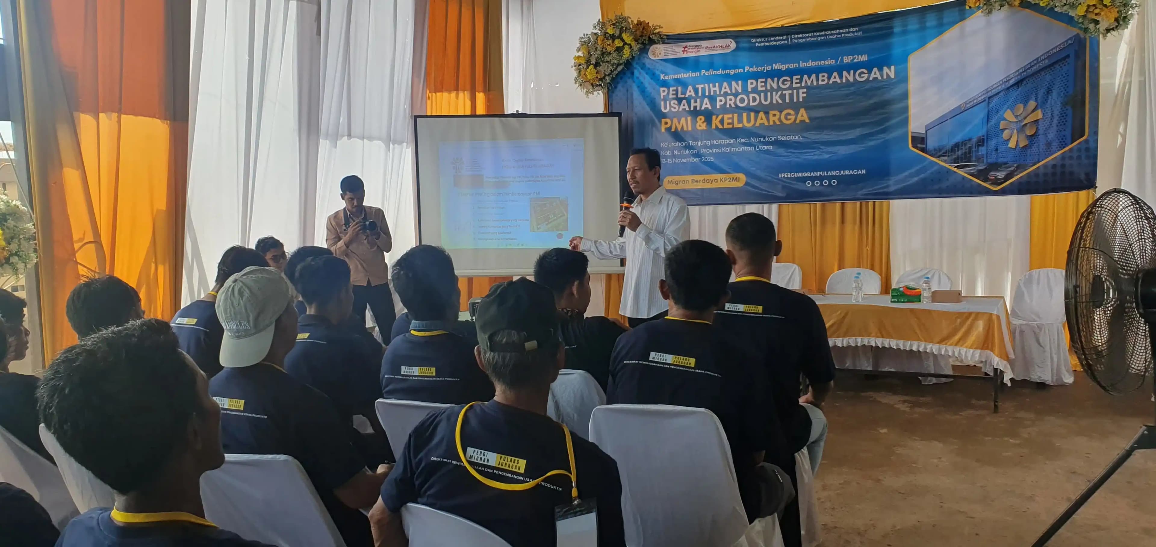 Pemaparan program Desa Migran Emas..(Dok..MI)