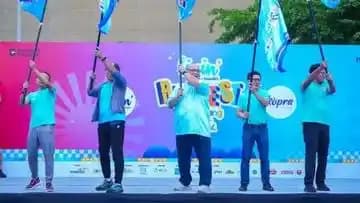 Pembukaan Gelaran Livin’ Run Fest 2025 Palembang