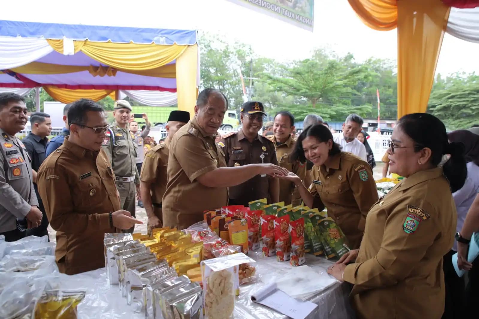 Pemerintah Kabupaten Asahanmenggelar pasar murah