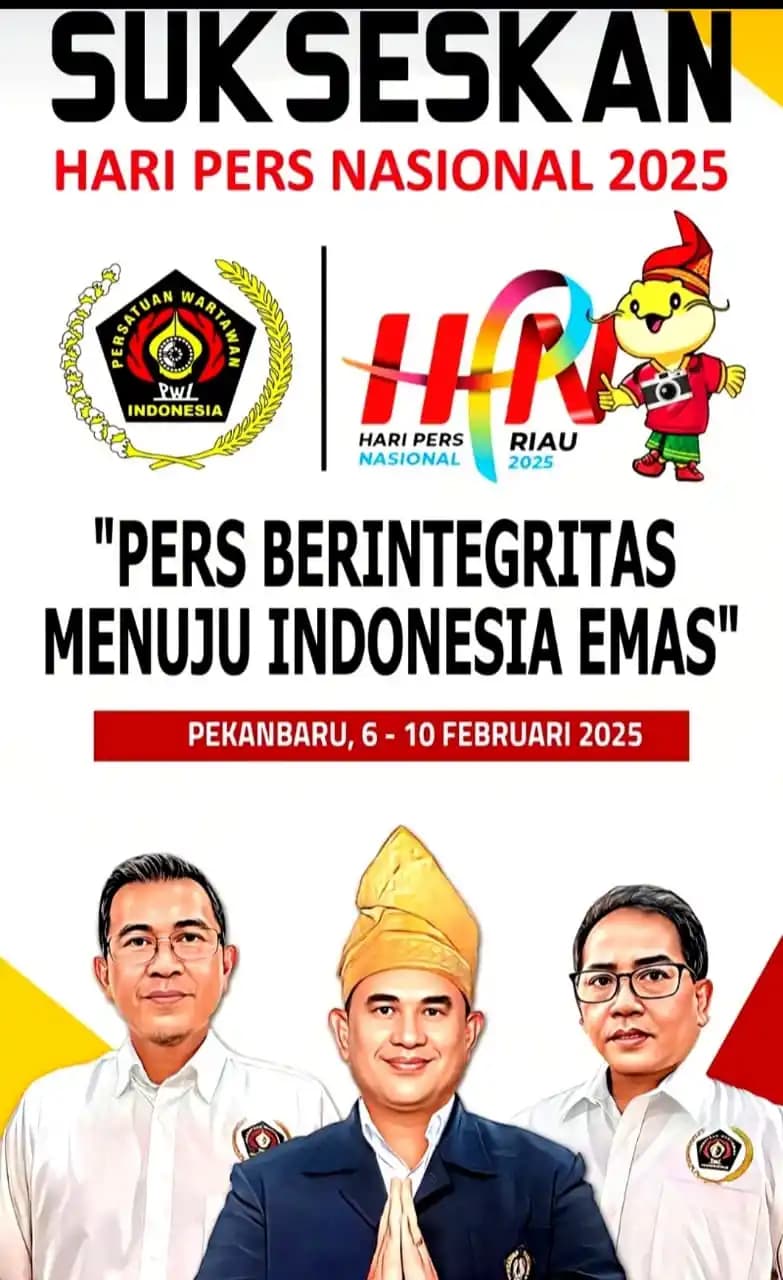 Persiapan Sudah 100 Persen, HPN 2025 di Riau Siap Dilaksanakan