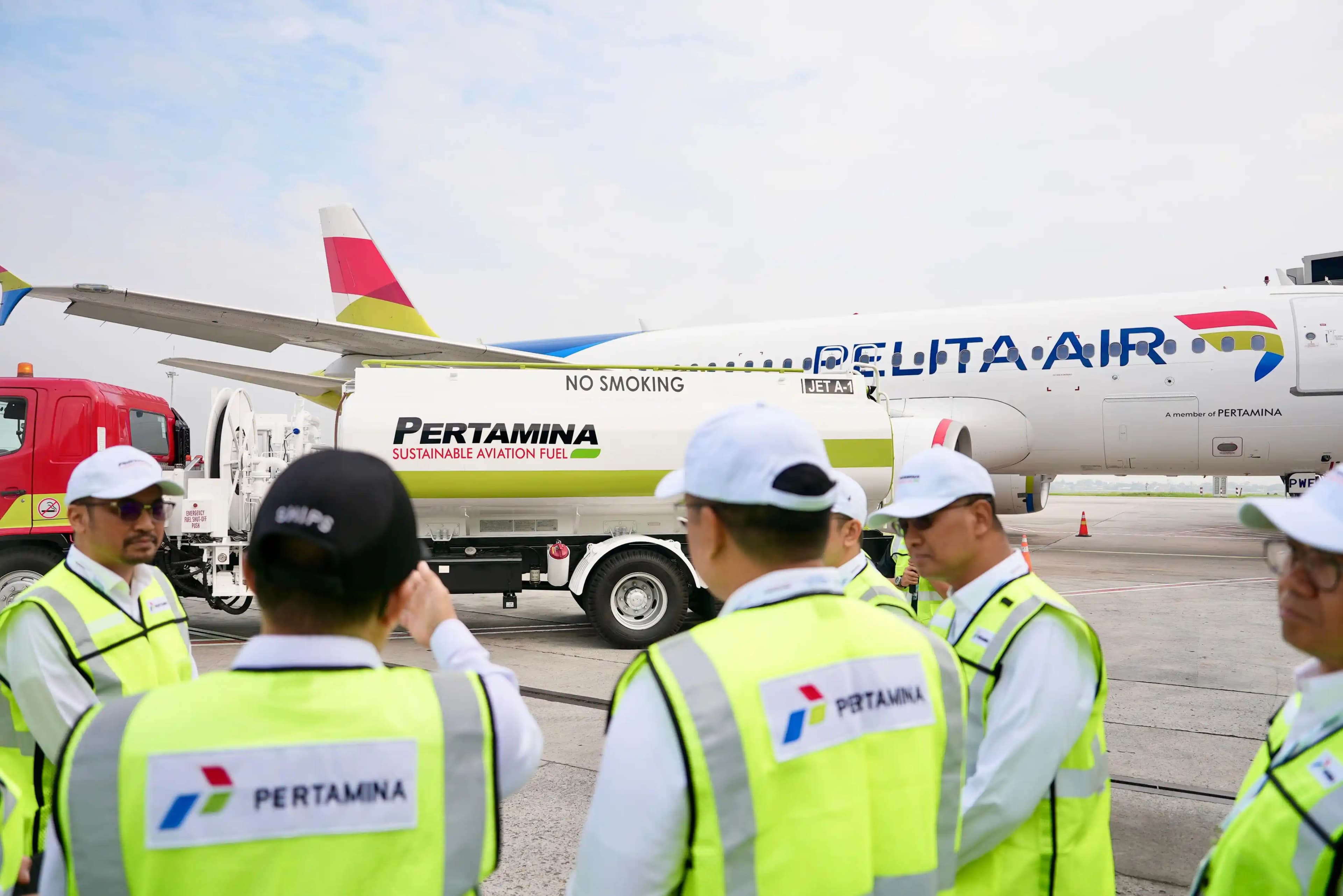 Pertamina Luncurkan Penerbangan Perdana Sustainable Aviation Fuel