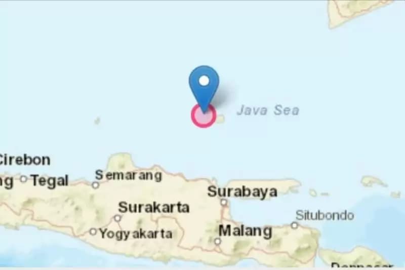 Peta Gempa Surabaya