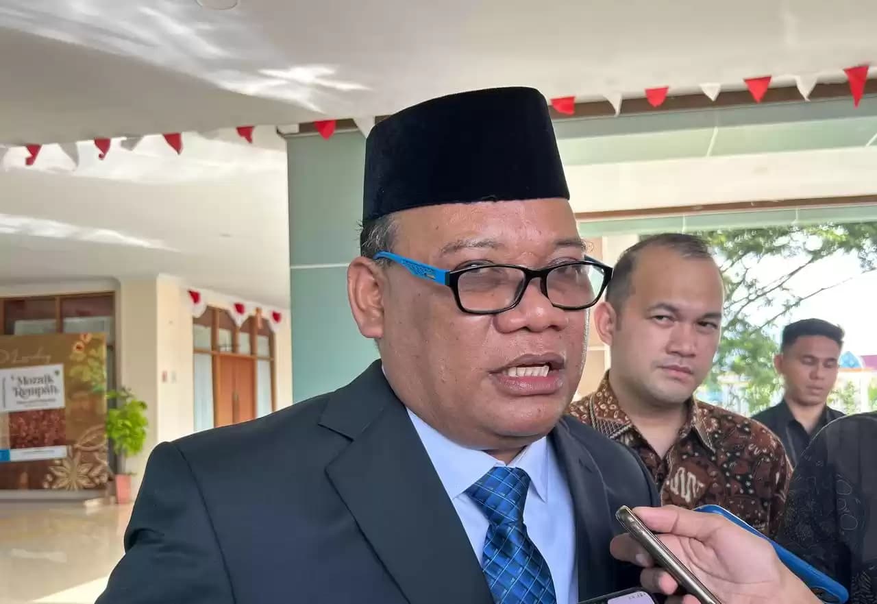 Pj Gubernur Maluku Utara, Samsuddin Abdul Kadir (Foto: MI/RD)