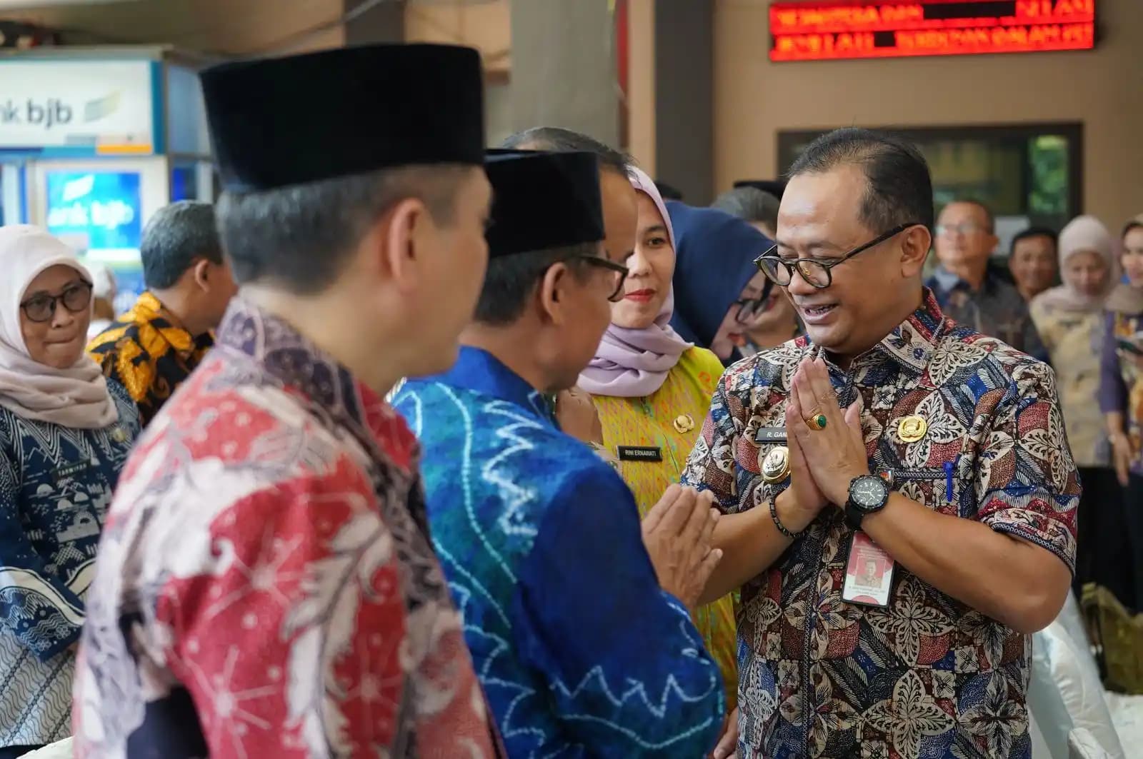 Pj Wali Kota Bekasi Berpamitan kepada Forkopincam