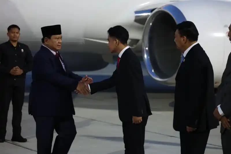 Prabowo Tiba di Tanah Air