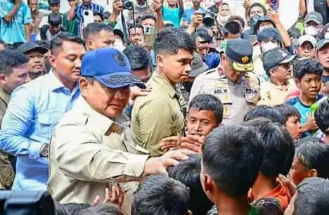 Presiden Prabowo mengunjungi Kabupaten Aceh Tamiang