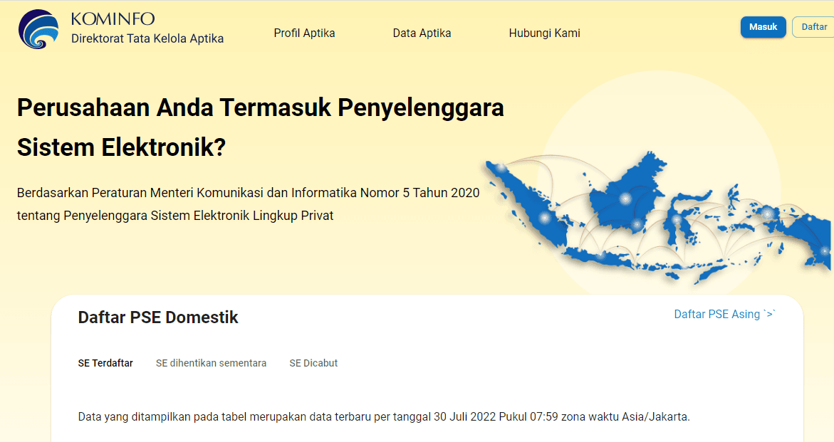 Berikut 9 Situs yang Diblokir Kominfo Mulai Hari Ini