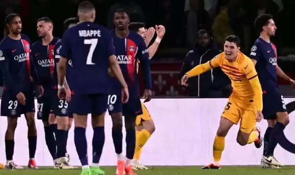 psg vs barca