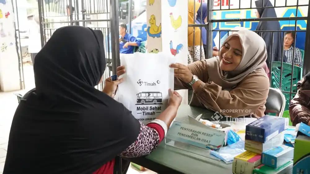 PT Timah Berikan Pelayanan Kesehatan Gratis