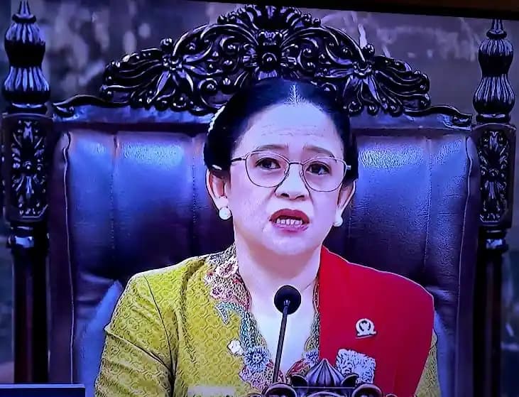 Puan Maharani dalam Sidang Bersama DPR-DPD RI 2025 digelar di Gedung Nusantara, Kompleks Parlemen, Senayan, Jakarta,. (Dok. MI)