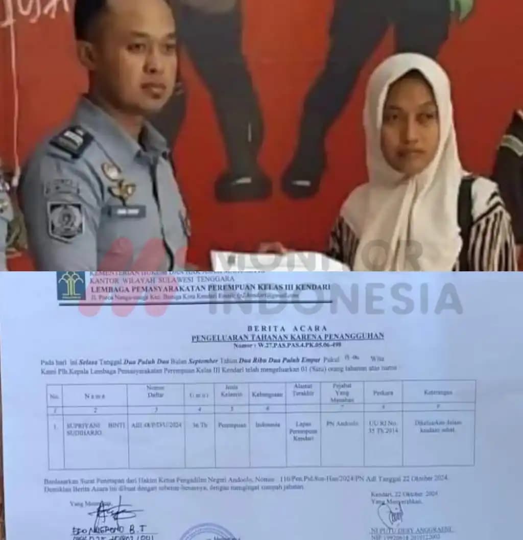Punya Anak Balita, Penahanan Guru Honorer SDN 4 Baito Konawe Selatan Supriyani Ditangguhkan