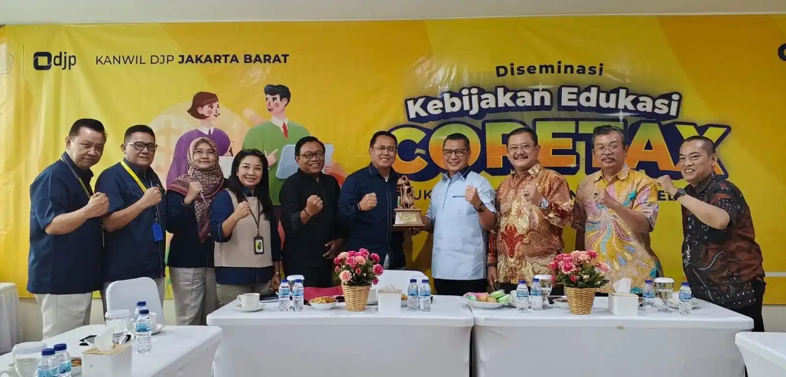 PWI Jaya Mengadakan Audiensi dengan Kanwil DJP Jakarta Barat