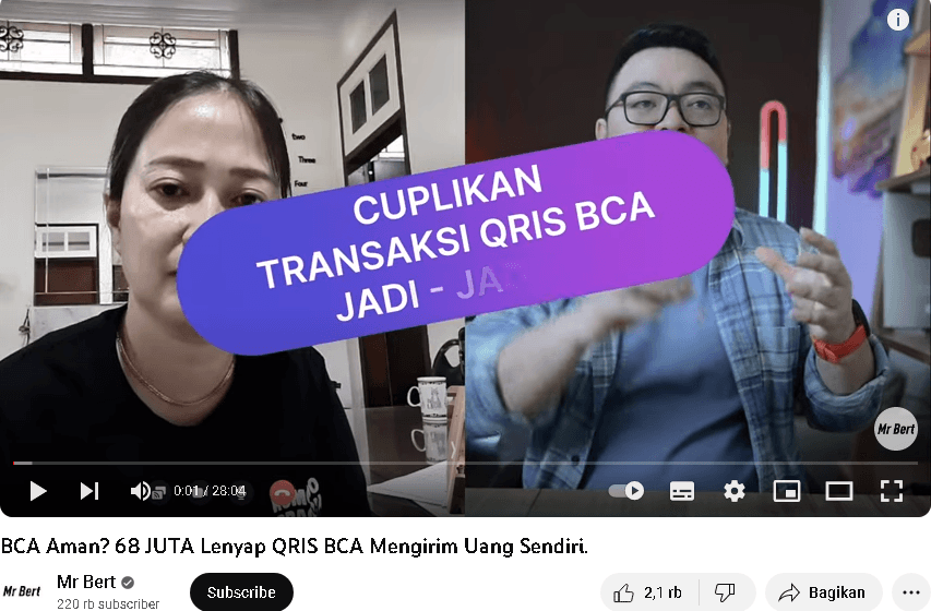 Rekening BCA Kebobolan Puluhan Juta, Korban Cerita di Sosial Media