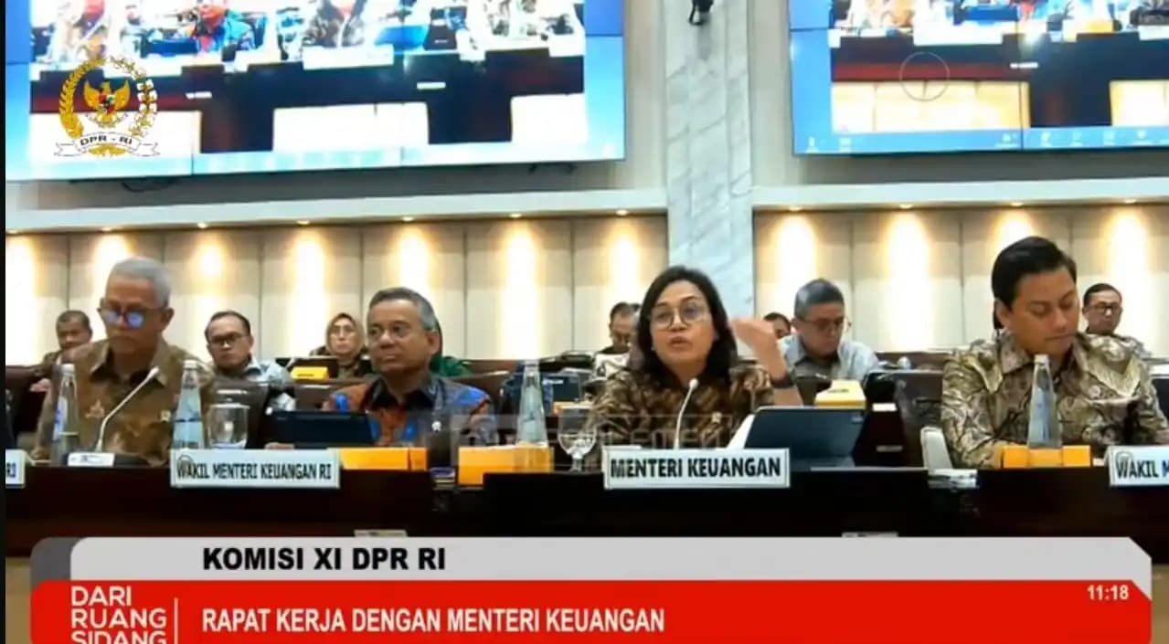 Rapat kerja Komisi XI DPR dengan Menteri Keuangan
