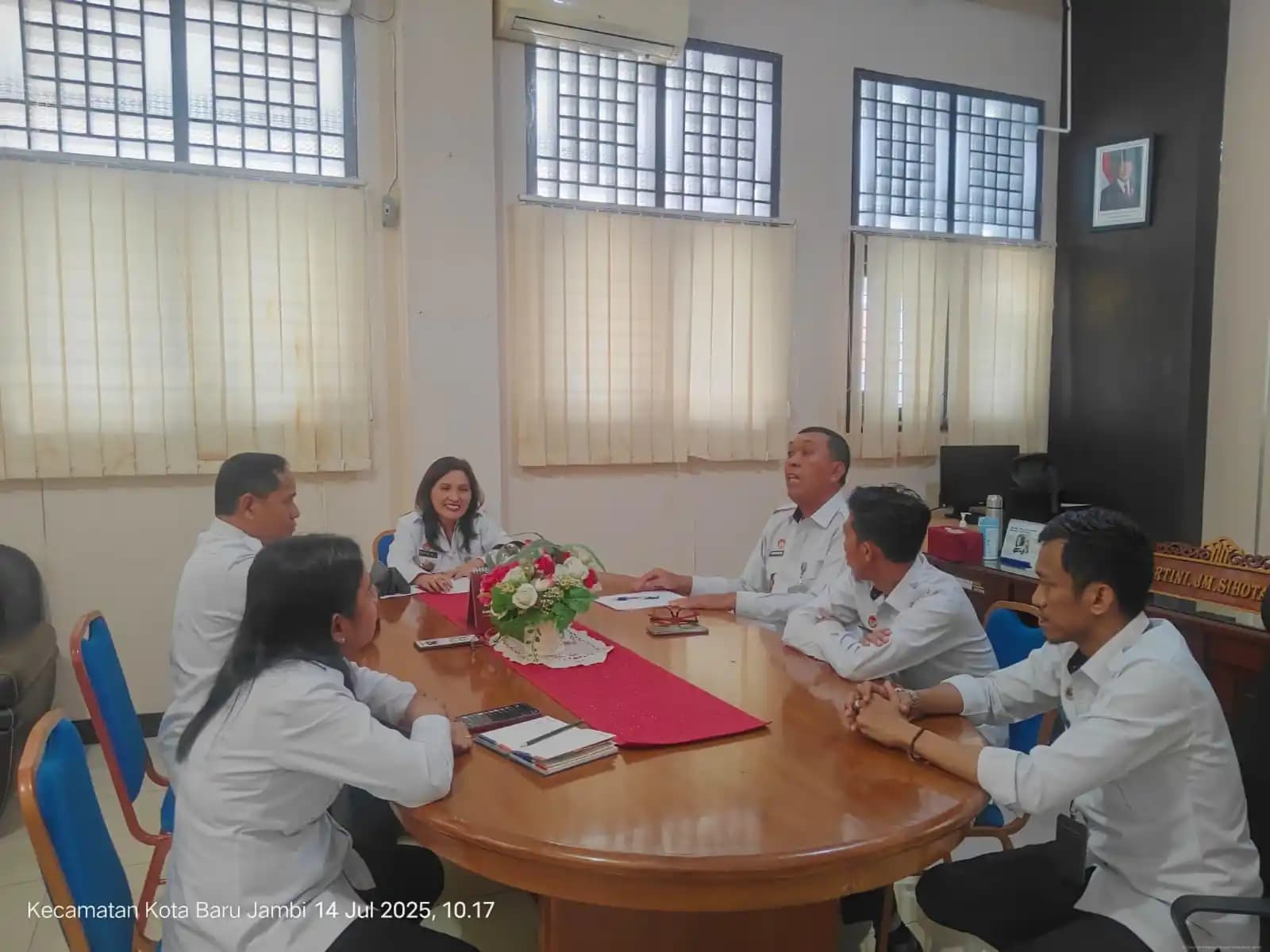 rapat koordinasi internal Bidang AHU Kanwil Kemenkum Jambi