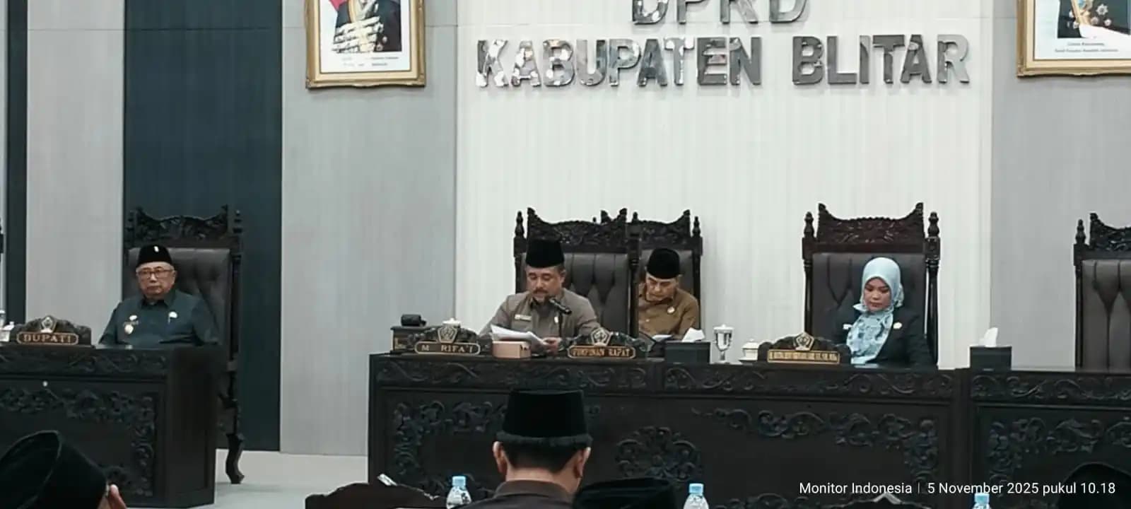Rapat Paripurna DPRD Kabupaten Blitar