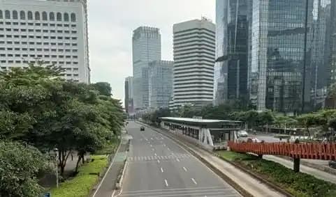 Rekayasa Lalu Lintas-Jalan yang Ditutup saat HUT RI ke-80