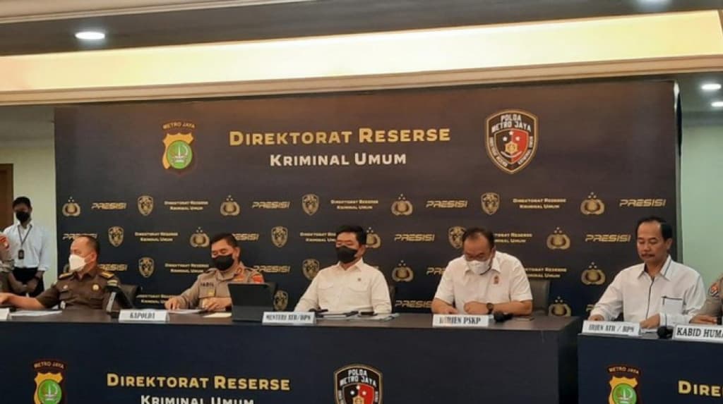 Berantas Mafia Tanah Sampai ke Akarnya, Kementerian ATR/BPN Bersama Polisi Bentuk Satgas Khusus