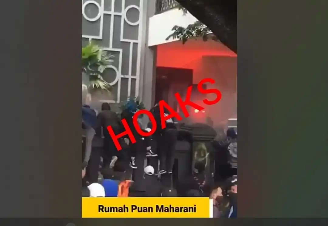 Rumah Puan Maharani Dibakar