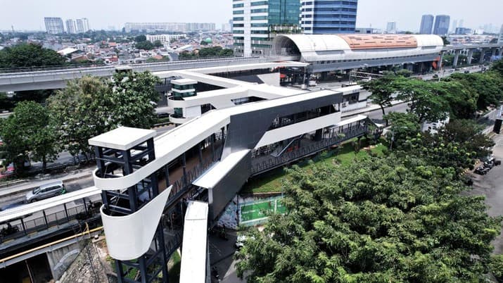 Proyek LRT Velodrome Digarap Waskita Karya