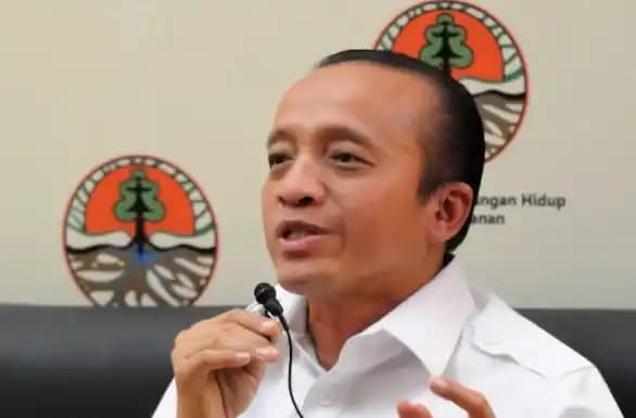 Sekretaris Jenderal Kementerian Lingkungan Hidup dan Kehutanan Bambang Hendroyono