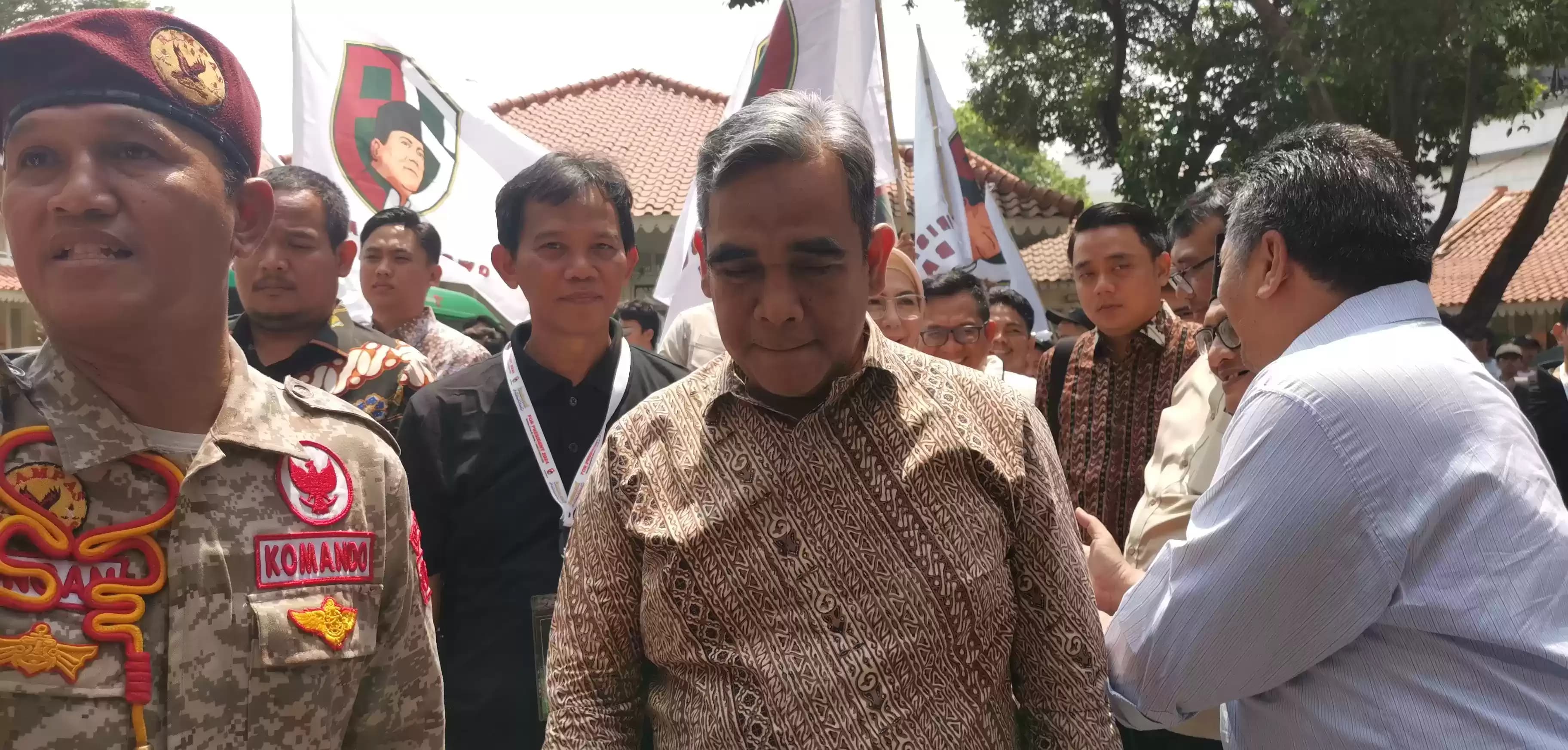 Sekretaris Jenderal Partai Gerindra, Ahmad Muzani (Foto: MI/Dhanis)