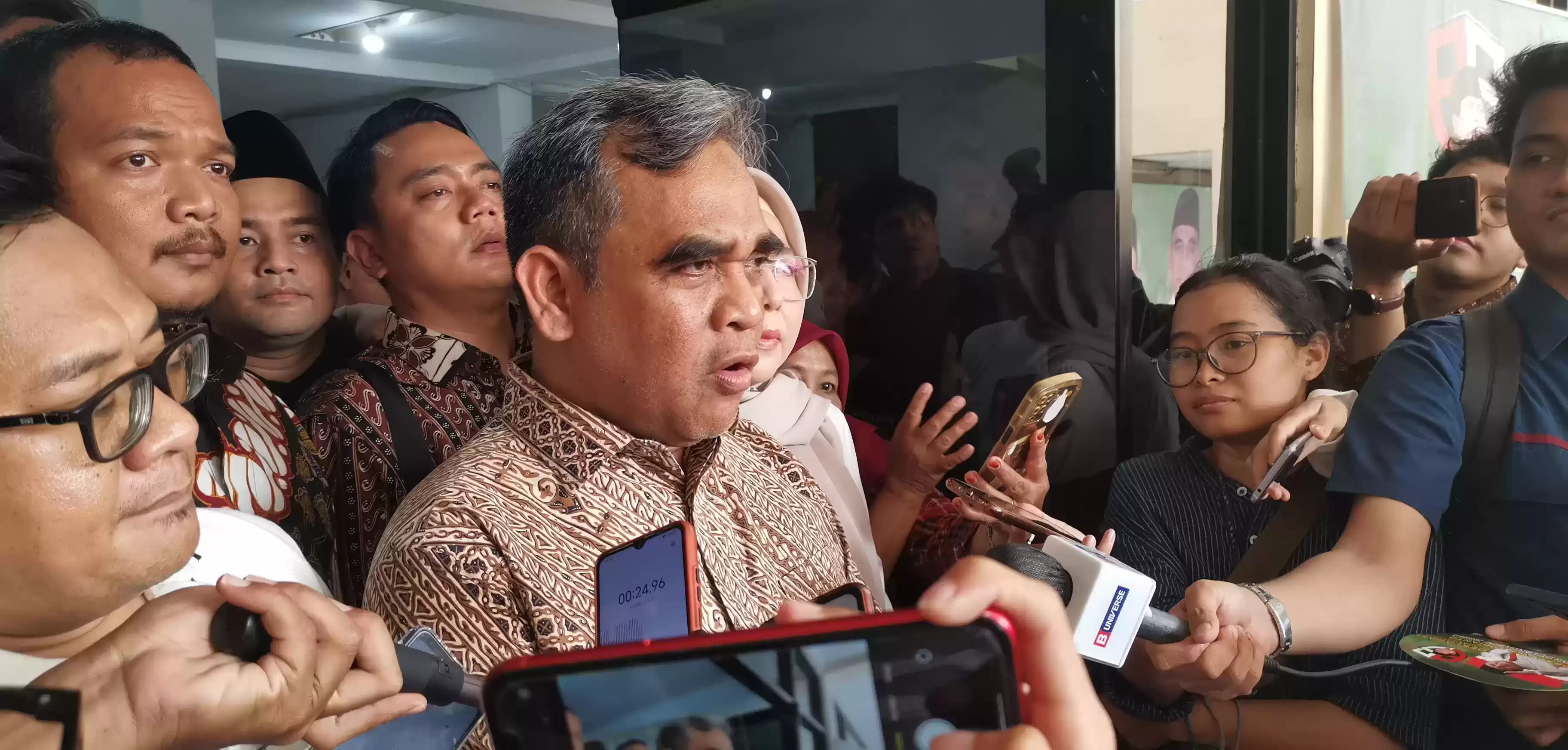 Sekretaris Jenderal (Sekjen) Partai Gerindra, Ahmad Muzani (Foto: MI/Dhanis)