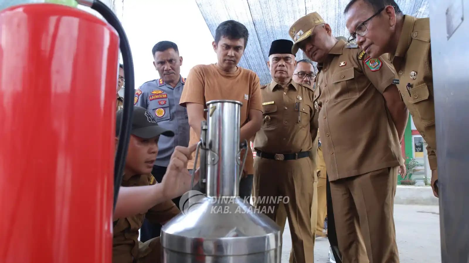 Sidak Bahan Bakar Minyak SPBU Simpang Tanjung Alam, Wabup Asahan Meminimalisasi Kecurangan