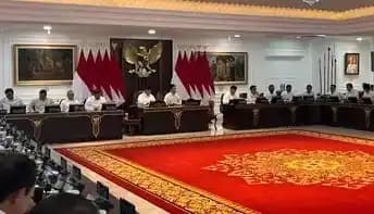 Sidang Kabinet Paripurna, di Kantor Presiden, Jakarta